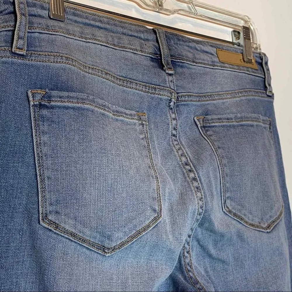 EUC Cello High Rise Ripped Distressed‎ Faded Denim Jeans Size 9